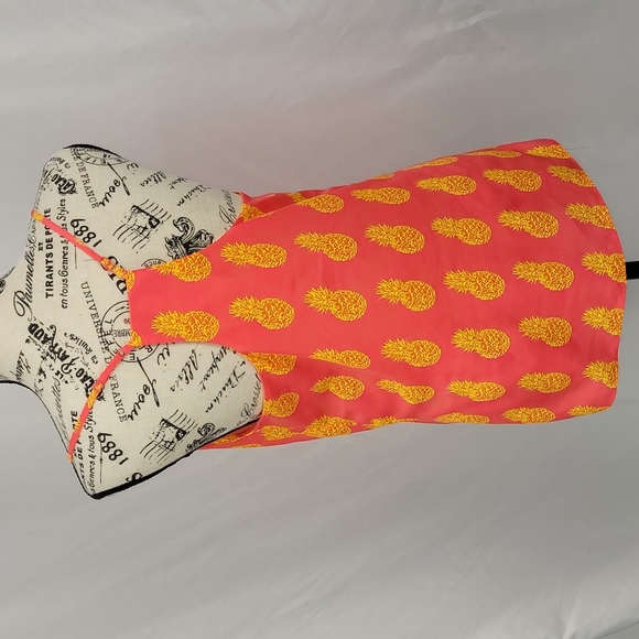 {J Crew} Pineapple 🍍 Tank top Size 4 - Picture 3 of 5